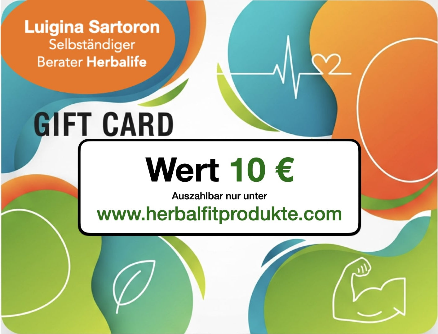 Gift Card - Geschenkkarte € 10 -€ 25 -€ 50 - € 100