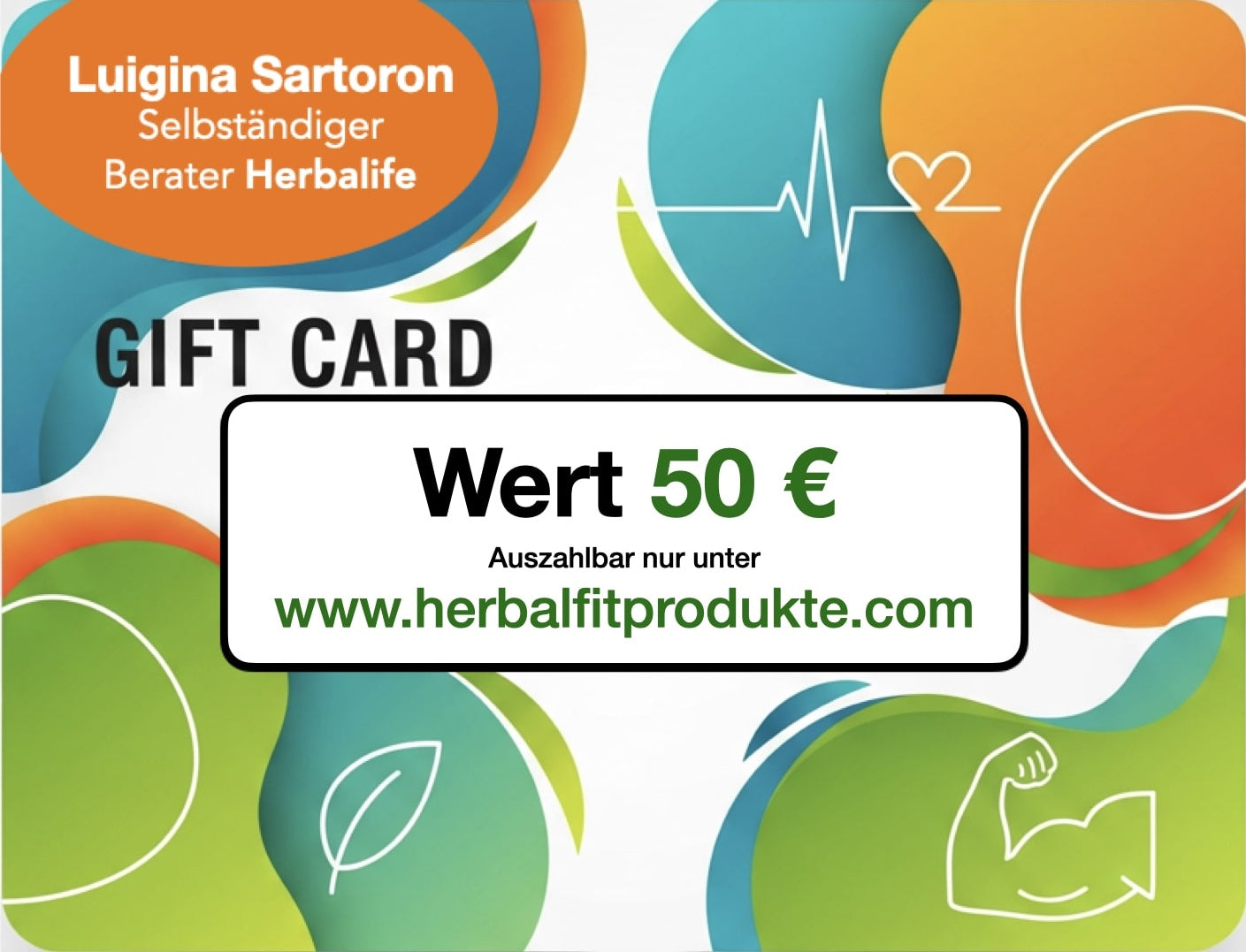 Gift Card - Geschenkkarte € 10 -€ 25 -€ 50 - € 100